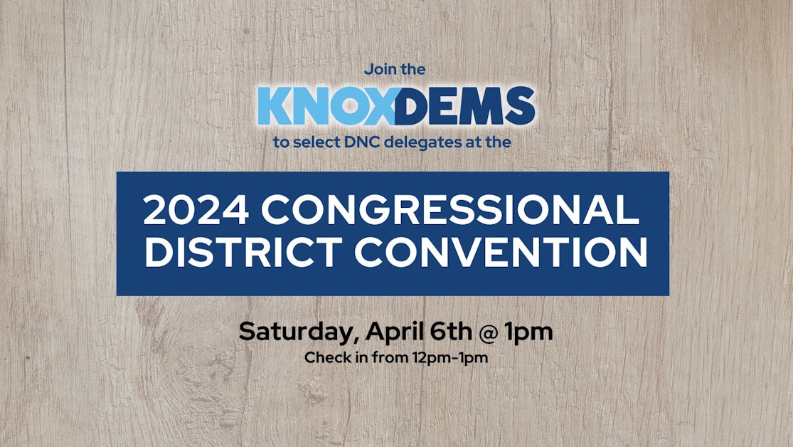 2nd Congressional District Convention for 2024 DNC Delegate Selection